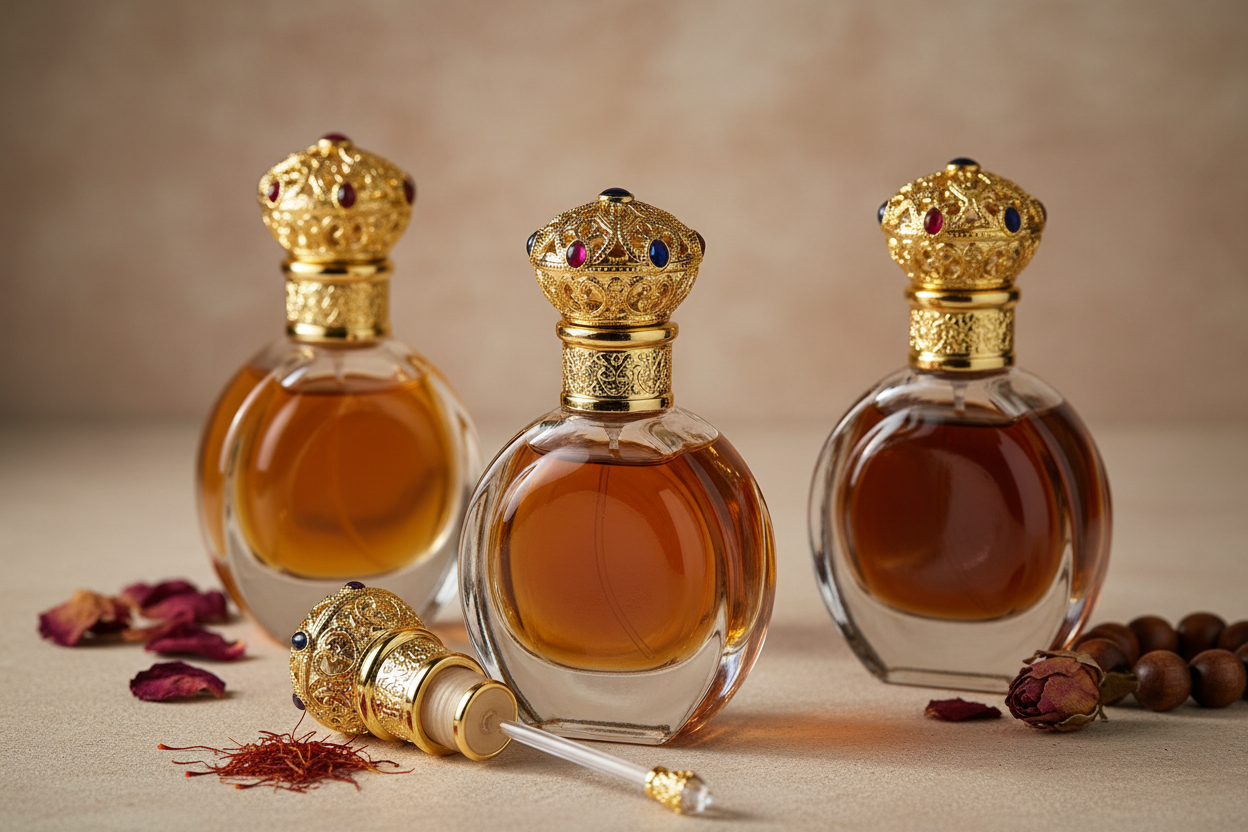 Professional attar perfume bottles