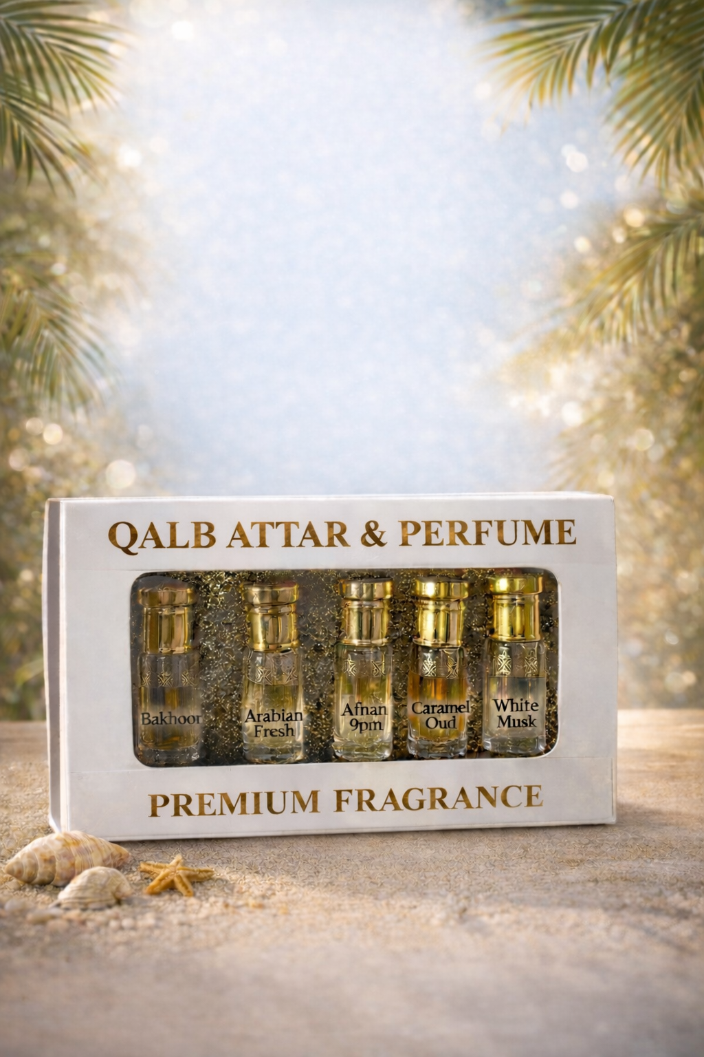 Qalb Signature 5 Attars Combo Pack